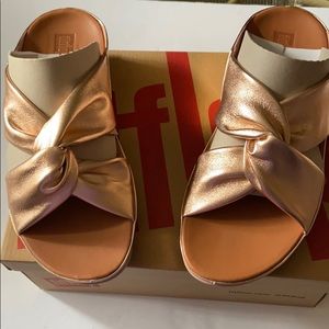 Fitflop TWISS Slide - Rose Gold